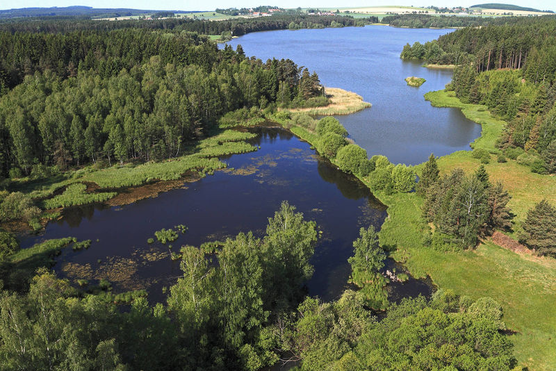 Tálinská na Matějovském rybníku u Babína